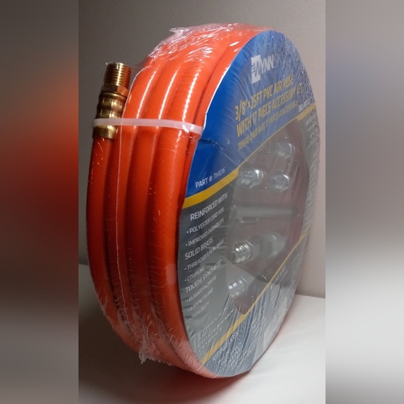 AIR COMPRESSOR HOSE KIT /WYNNsky 3/8" X 25ft PVC Air Compressor Hose Kit - Picture 4 of 4